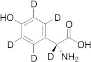D-Alpha-(4-Hydroxyphenyl-2,3,5,6-d4)glycine-Alpha-d1