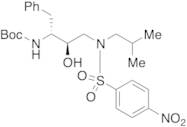 N-[(1R,2R)-2-Hydroxy-3-[(2-methylpropyl)[(4-nitrophenyl)sulfonyl]amino]-1-(phenylmethyl)propyl]car…