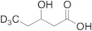 rac-3-Hydroxypentanoic Acid-D3