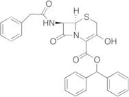 3(6R,7R)-Hydroxy-8-oxo-7-[(2-phenylacetyl)amino]-5-thia-1-azabicyclo[4.2.0]oct-2-ene-2-carboxyli...