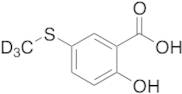 2-Hydroxy-5-(methylthio)-benzoic Acid-D3