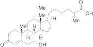 7-Hydroxy-3-oxo-Cholest-4-en-26-oic Acid