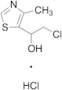 5-(1-Hydroxy-2-chloroethyl)-4-methylthiazole Hydrochloride