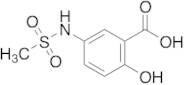 2-Hydroxy-5-methanesulfonamidobenzoic Acid