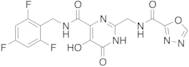 N-((5-Hydroxy-6-oxo-4-((2,4,6-trifluorobenzyl)carbamoyl)-1,6-dihydropyrimidin-2-yl)methyl)-1,3,4...