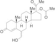 6(Alpha/Beta)-Hydroxymethyl Megestrol Acetate (Megestrol Acetate Impurity) (Mixture of Diastereome…