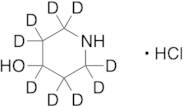 4-Hydroxypiperidine-d9 Hydrochloride