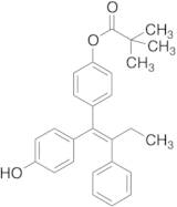 (E)-1-(4-Hydroxyphenyl)-1-[4-(trimethylacetoxy)phenyl]-2-phenylbut-1-ene