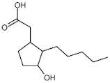 (3-Hydroxy-2-pentylcyclopentyl)acetic acid
