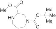 Hexahydro-1H-1,4-diazepine-1,3-dicarboxylic Acid 1-(1,1-Dimethylethyl) 3-Methyl Ester