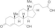 7α-Hydroxy-3-oxo-chol-4-en-24-oic Acid