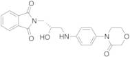 2-[(2S)-2-Hydroxy-3-[[4-(3-oxo-4-morpholinyl)phenyl]amino]propyl]-1H-isoindole-1,3(2H)-dione
