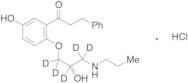 5-Hydroxy Propafenone-d5 Hydrochloride