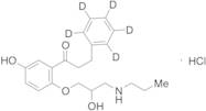 5-Hydroxy Propafenone Hydrochloride-d5