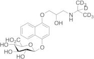 rac 4-Hydroxy Propranolol-d7 beta-D-Glucuronide