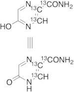 5-Hydroxypyrazinecarboxamide-13C3