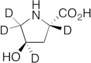 trans-4-Hydroxy-L-proline-d4 (Major)
