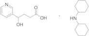 rac 4-Hydroxy-4-(3-pyridyl)butanoic Acid Dicyclohexylamine Salt