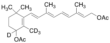 rac all-trans 4-(Acetyloxy) Retinol Acetate-d4