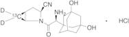 Hydroxy Saxagliptin-13C,D2 Hydrochloride