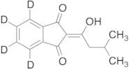 2-(1-Hydroxy-3-methylbutylidene)-1H-indene-1,3(2H)-dione-d4