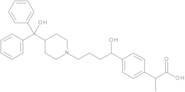 2-(4-(1-Hydroxy-4-(4-(hydroxydiphenylmethyl)piperidin-1-yl)butyl)phenyl)propanoic Acid Hydrochloride