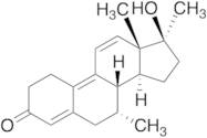 17-​Hydroxy-​7,​17-​dimethylestra-​4,​9,​11-​trien-​3-​one