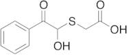 2-[(1-Hydroxy-2-oxo-2-phenylethyl)sulfanyl]acetic Acid