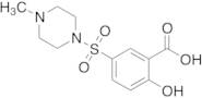 2-Hydroxy-5-[(4-methyl-1-piperazinyl)sulfonyl]benzoic Acid