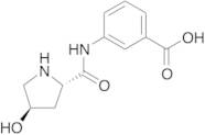 3-[[[(2S,4R)-4-Hydroxy-2-pyrrolidinyl]carbonyl]amino]benzoic Acid