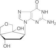 2-Hydroxy-2,3-tetrahydrofuranyl Entecavir (Mixture of Diastereomers)