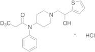 beta-Hydroxythiofentanyl-d3 Hydrochloride