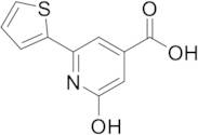 2-Hydroxy-6-thiophen-2-yl-isonicotinic Acid