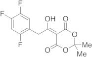 5-[1-Hydroxy-2-(2,4,5-trifluorophenyl)ethylidene]-2,2-dimethyl-1,3-dioxane-4,6-dione