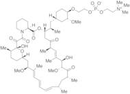 42-O-[2-[[Hydroxy[2-(trimethylammonio)ethoxy]phosphinyl]oxy]ethyl] Rapamycin Inner Salt >75%