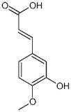 3-Hydroxy-4-methoxycinnamic Acid