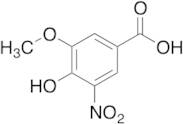 4-Hydroxy-3-methoxy-5-nitrobenzoic acid