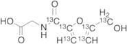 5-Hydroxymethyl-2-furoylglycine-13C6