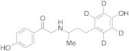 1-(4-Hydroxyphenyl)-2-[[3-(4-hydroxyphenyl-2,3,5,6-d4)-1-methylpropyl]amino]ethanone