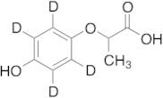 2-(4-Hydroxyphenoxy-2,3,5,6-d4)-propanoic Acid