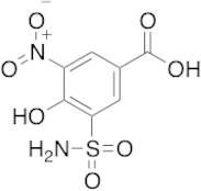 4-Hydroxy-3-nitro-5-sulfamoylbenzoic acid