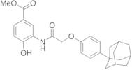 4-Hydroxy-3-[[2-(4-tricyclo[3.3.1.13,7]dec-1-ylphenoxy)acetyl]amino]-benzoic Acid Methyl Ester