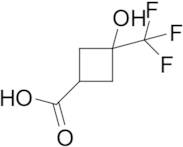 3-Hydroxy-3-(trifluoromethyl)cyclobutanecarboxylic Acid