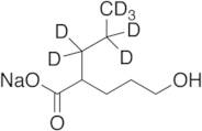 rac 5-Hydroxy Valproic Acid-d7 Sodium Salt