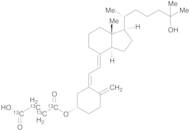 25-Hydroxyvitamin D3 3-Hemisuccinate-13C4 (90%)