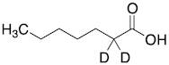 Heptanoic-2,2-d2 Acid
