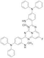 4,4’-(8-Fluoropentaazaphenalene-2,5-diyl)bis((N3-methyl)triphenylamine)