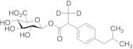 Ibuprofen-d3 Acyl-Beta-D-glucuronide (mixture of diastereomers)