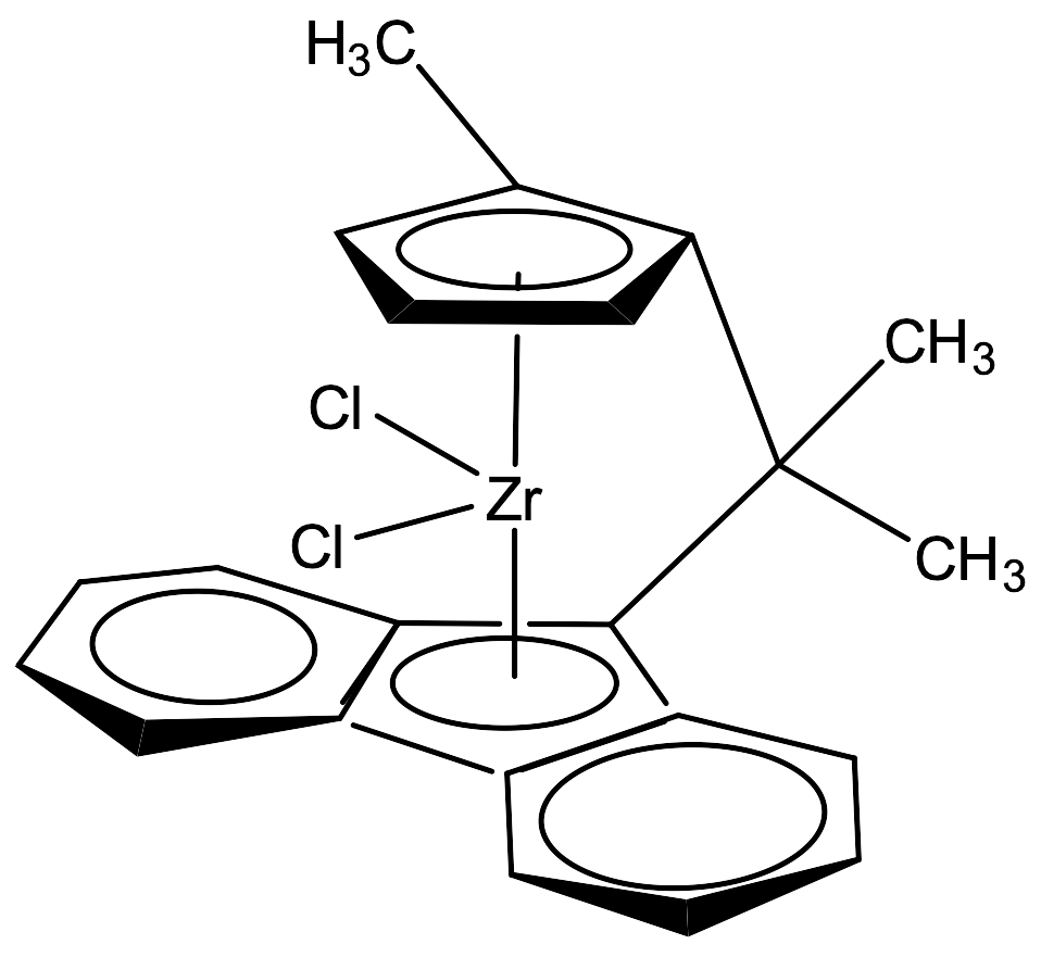 Iso-propylidene(3-methylcyclopentadienyl)-(9-fluorenyl)zirconium Dichloride