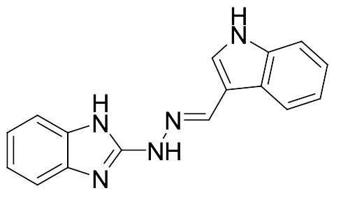 1H-Indole-3-carboxaldehyde 1H-Benzimidazol-2-ylhydrazone